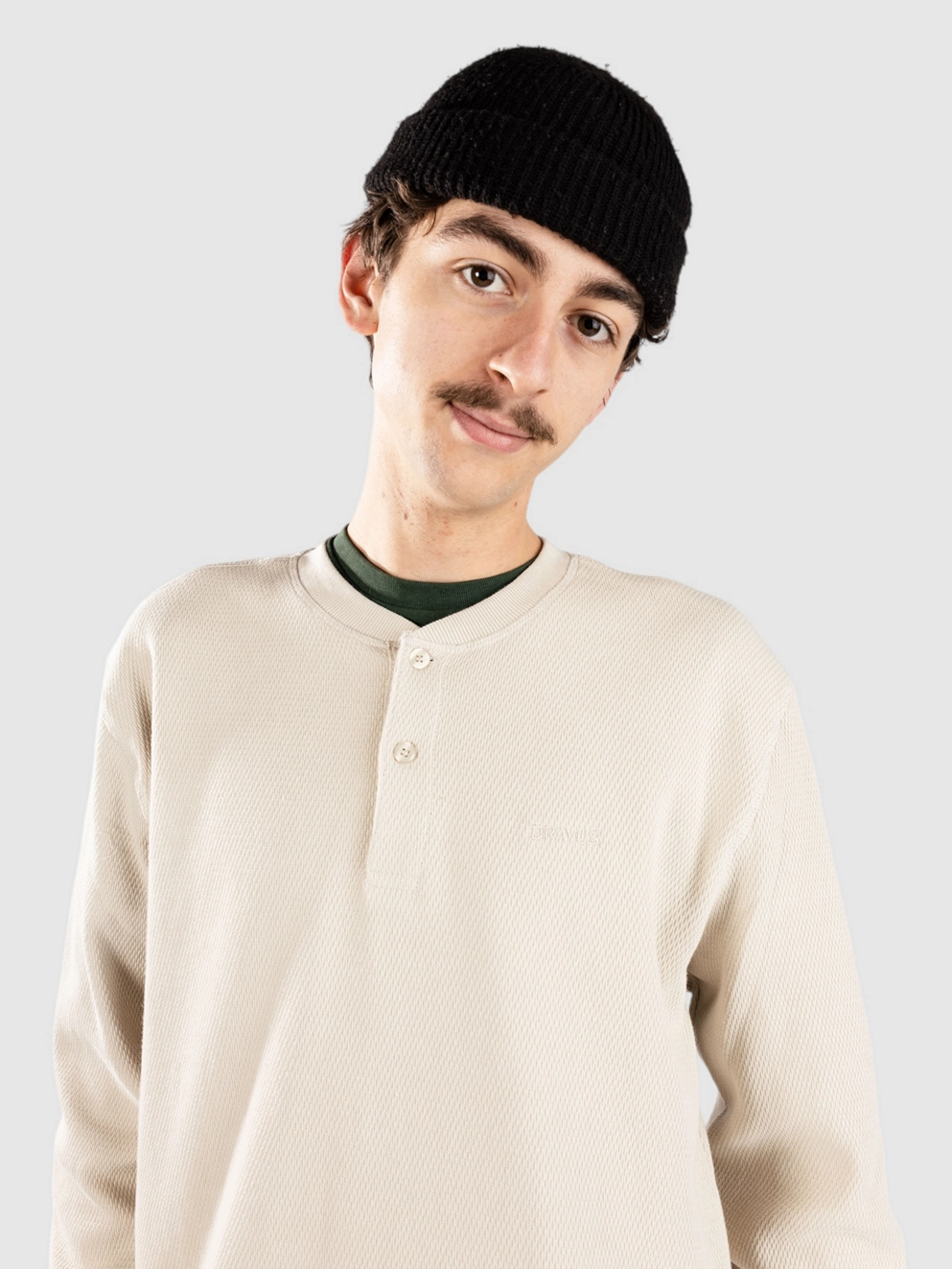 Dravus Pines Thermal Long Sleeve T-Shirt natural