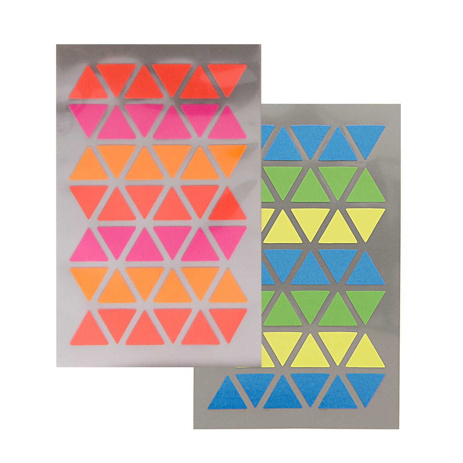 Sticker Paper Poetry Dreiecke
