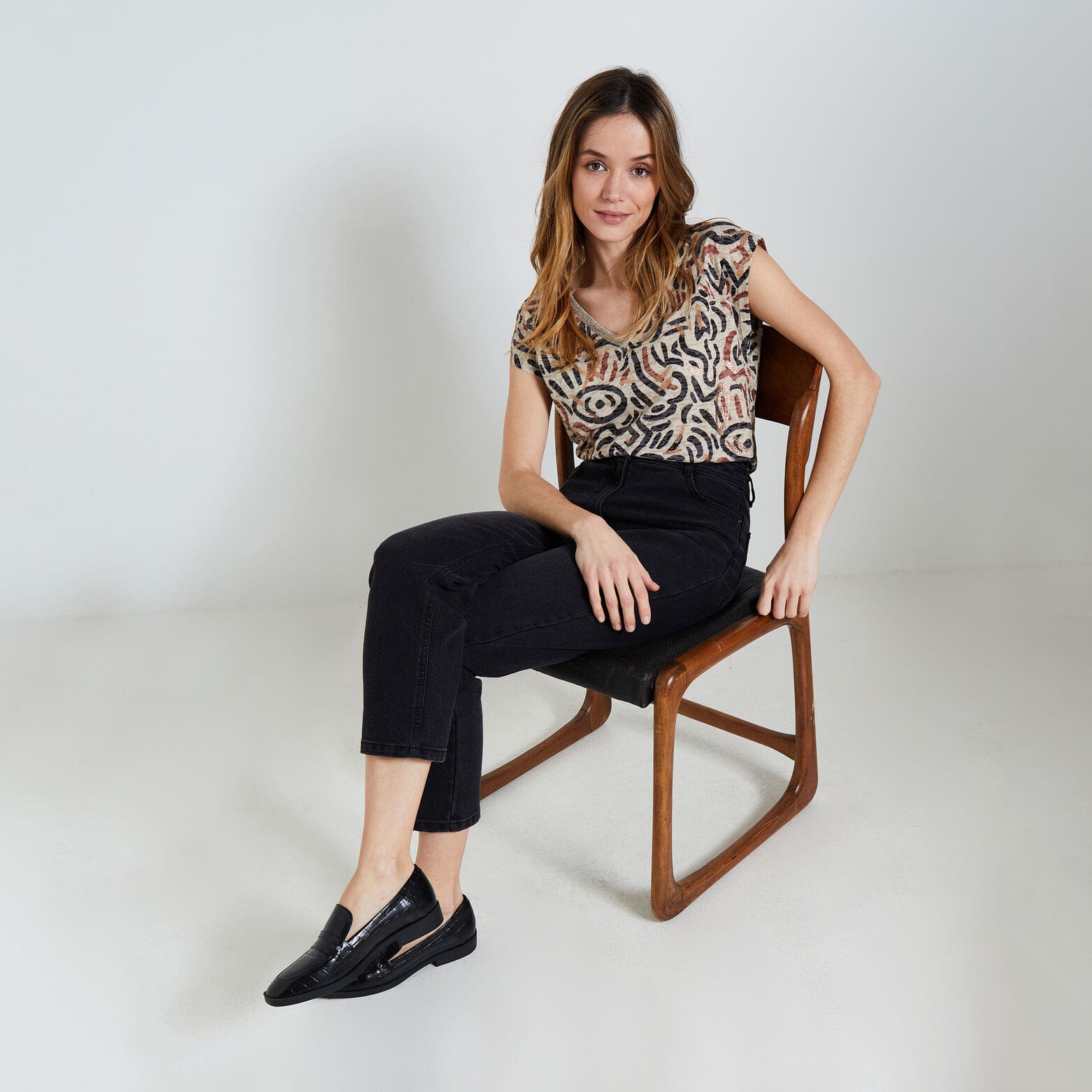 Tshirt imprimé femme
