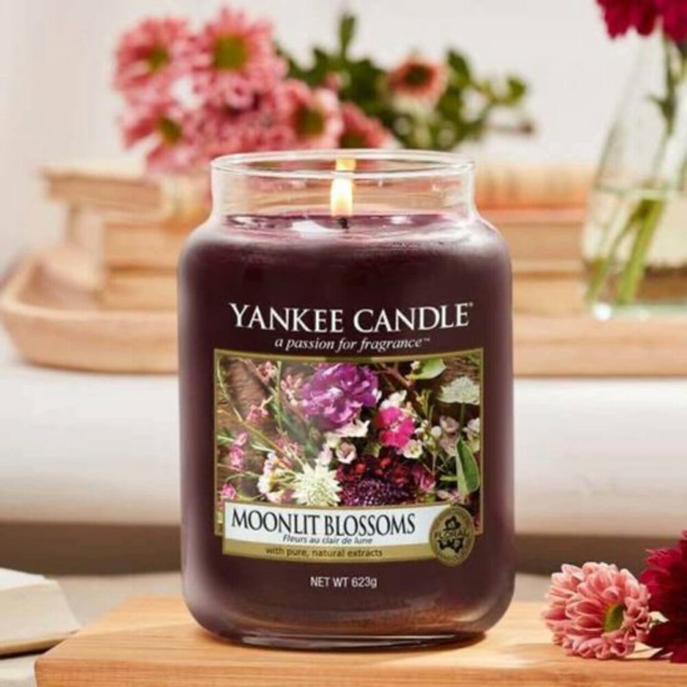 Yankee Candle Geurkaars Large Jar Moonlit Blossoms623 gr