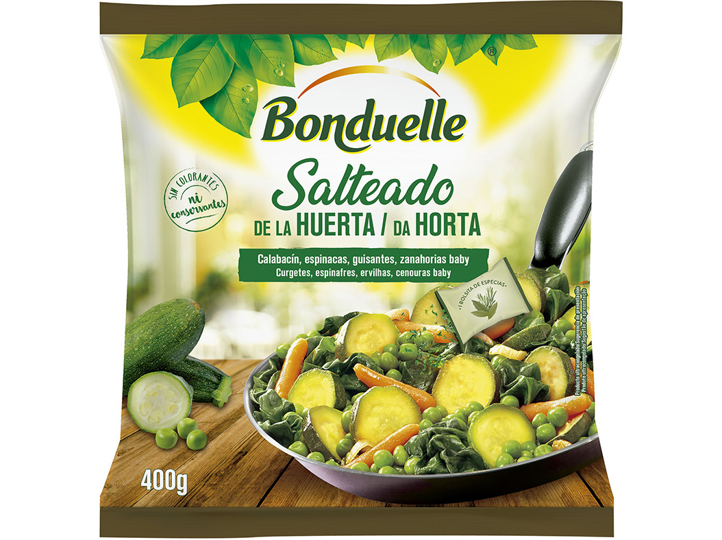 SALTEADO BONDUELLE DE LEGUMES DA HORTA 400G