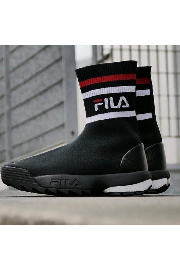 Fila Disruptor Logo Sockboot wmn Black