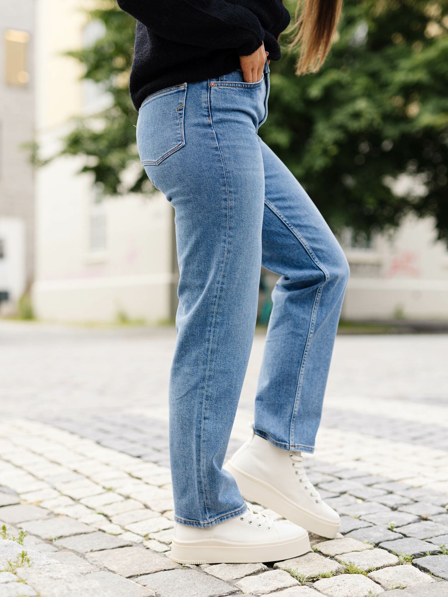 Marie High Waist Straight