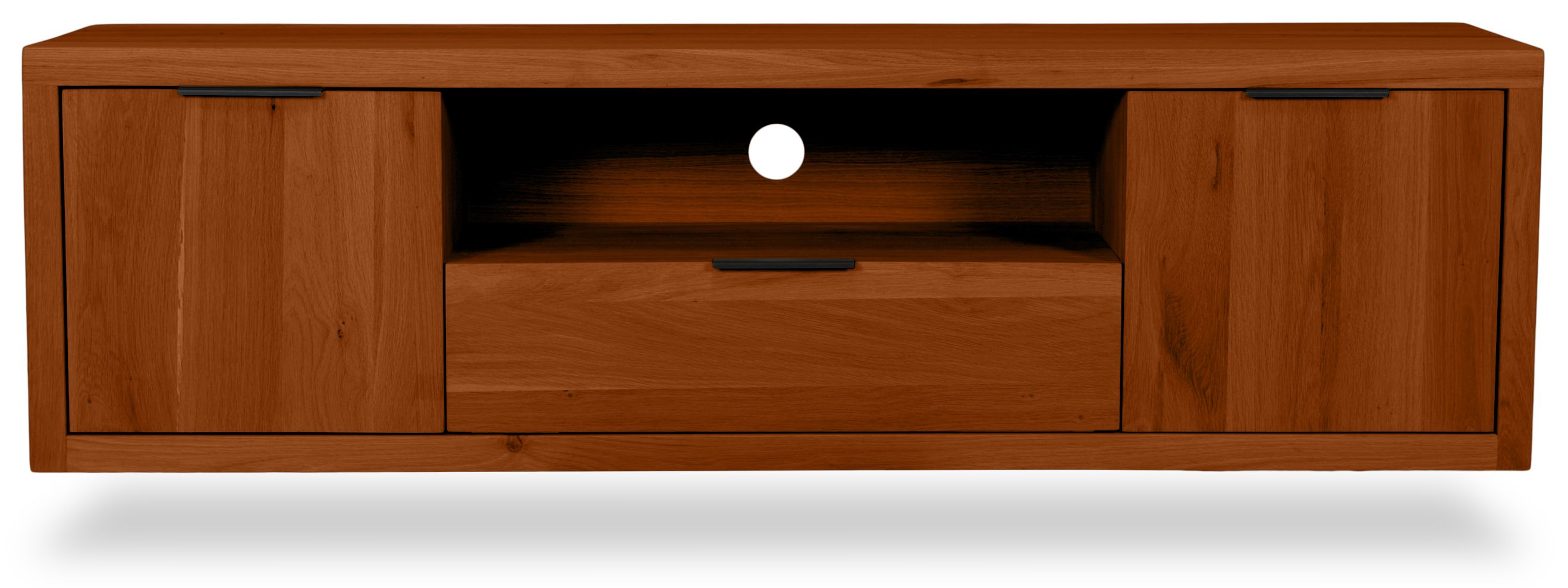 Hangend tv-meubel  Established B160 x D40 x H45 cm