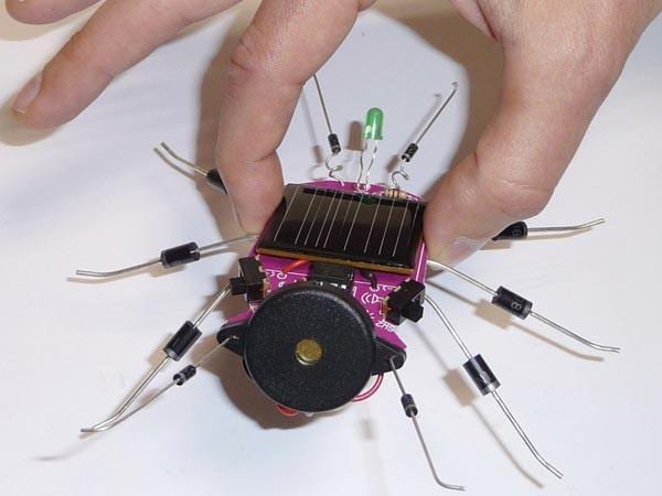 Whadda Bausatz Solarinsekt Elektronikbausatz