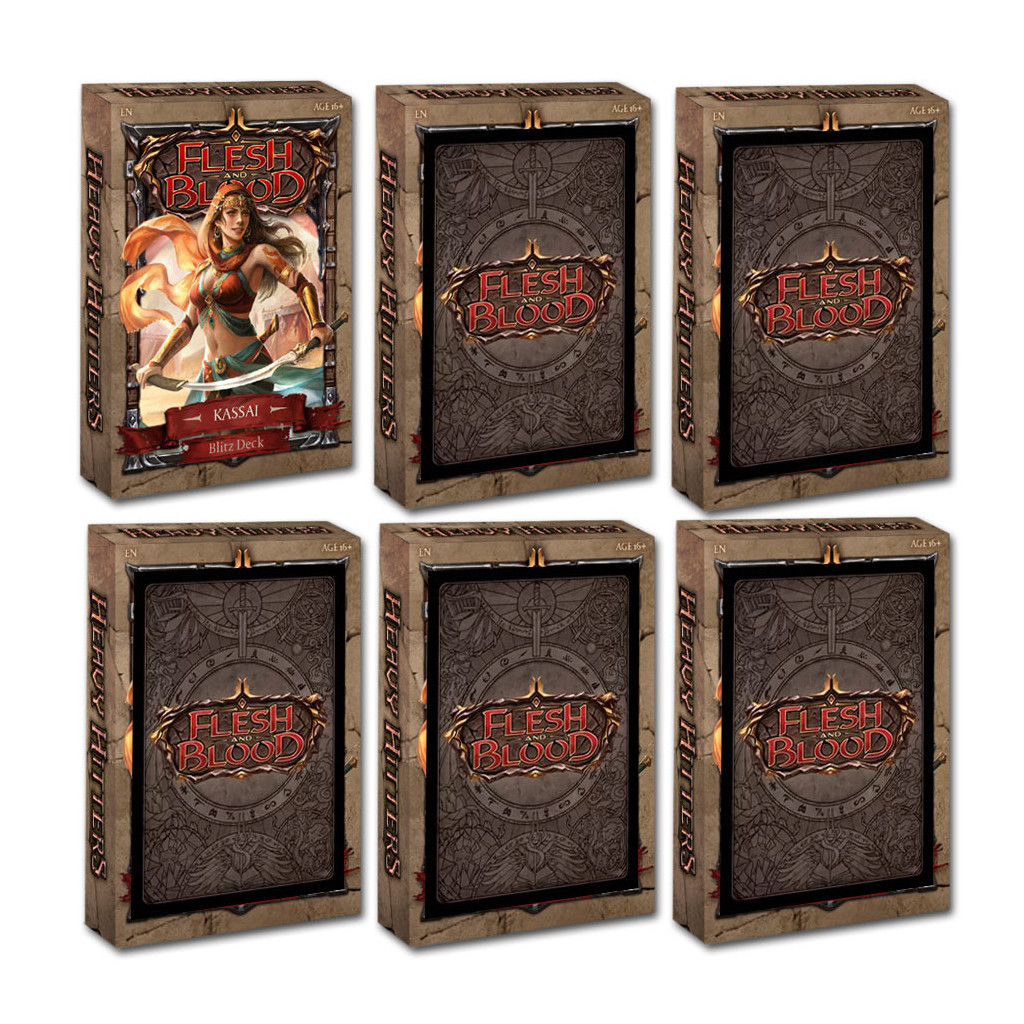 Flesh & Blood - Heavy Hitters - Lot des 6 Blitz Decks