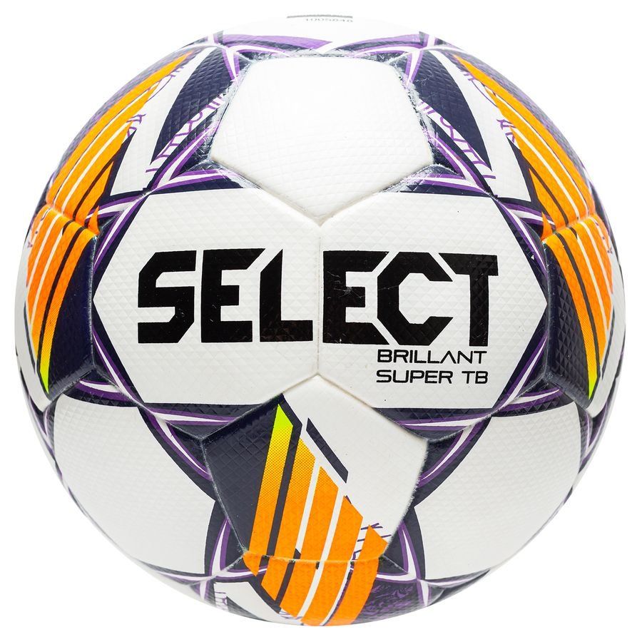 Select Ballon Brillant Super TB v24 - Blanc/Violet/Orange