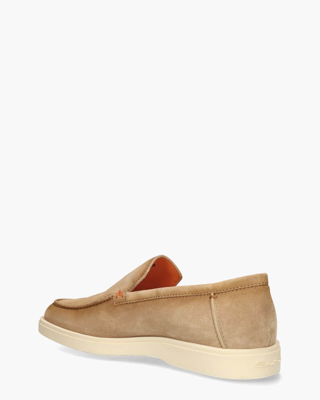 Santoni 17824 Beige Herenloafers