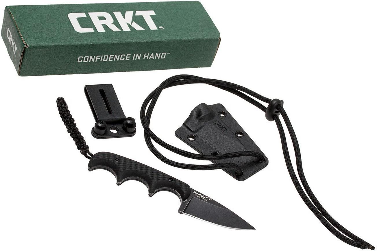 CRKT Minimalist Drop Point 2384K nekmes, Alan Folts design
