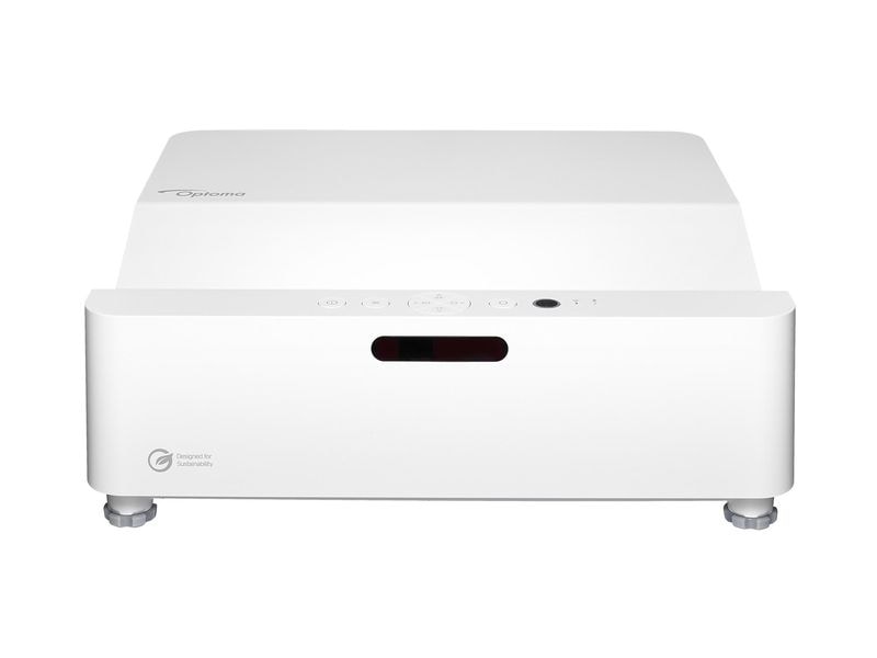 Optoma Ultrakurzdistanzprojektor ZH430UST Umweltfreundlicher kompakter Ultrakurzdistanz-Laserprojektor
