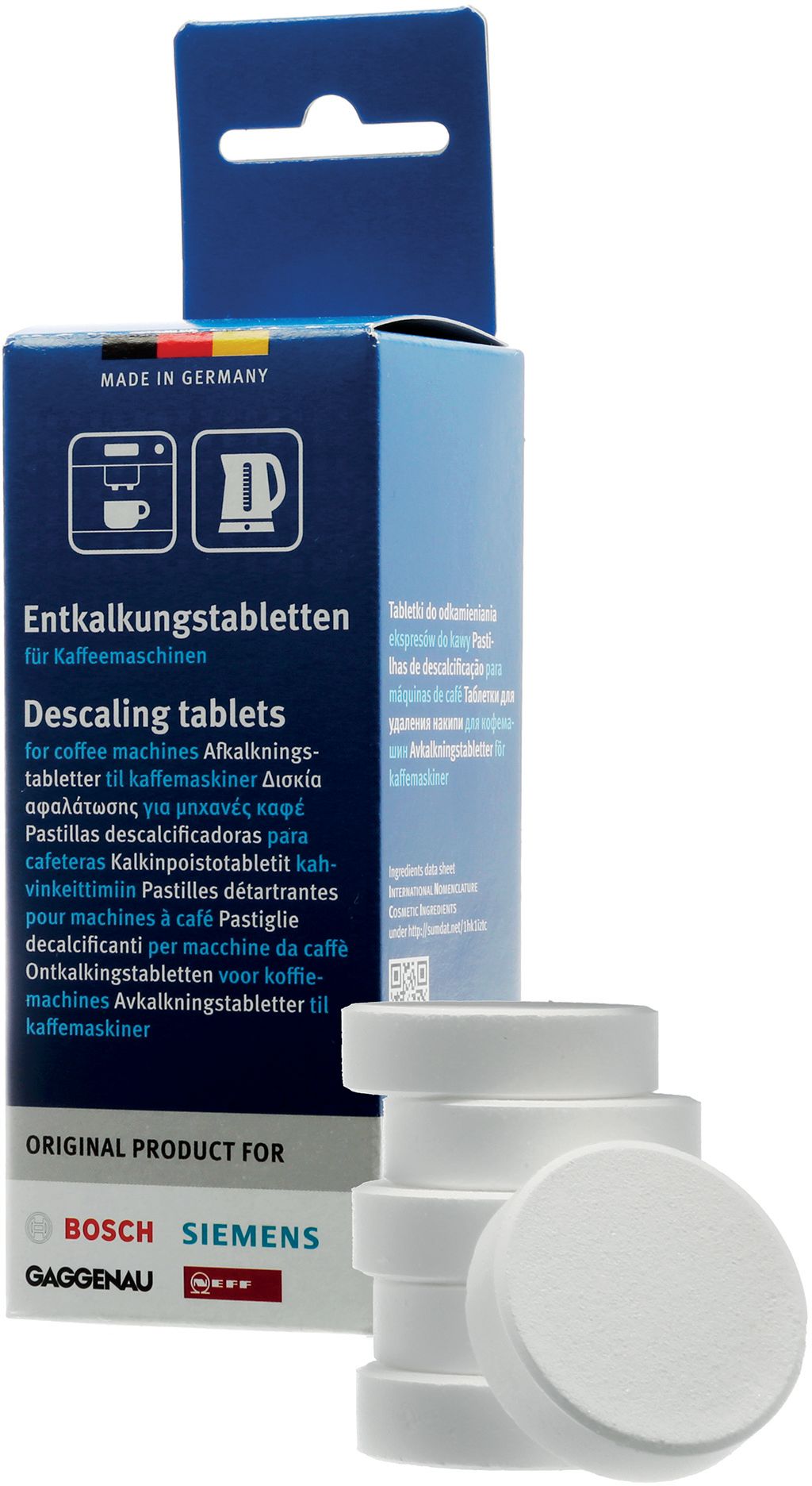 Pastilhas descalcificantes 00311864TCZ6002