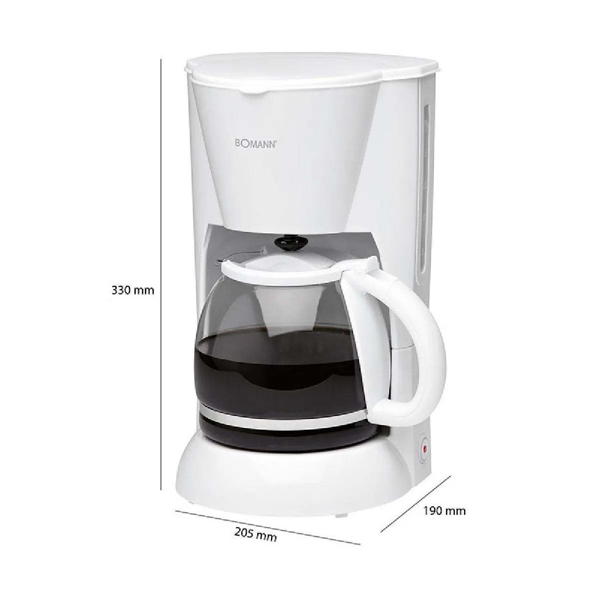 Bomann KA 183 CB - Blanc