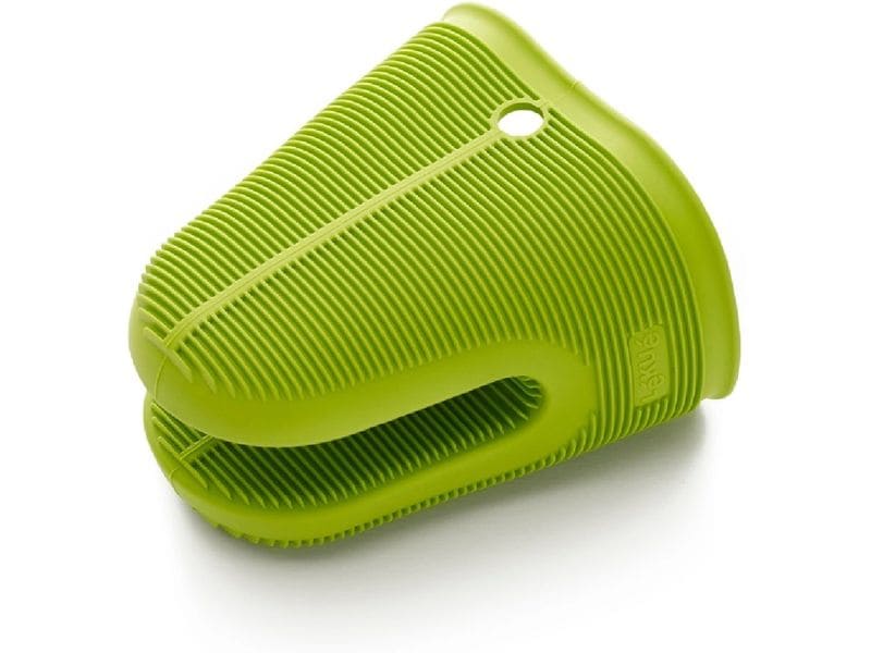 Lékué Küchenhandschuh Silikon, Grün Ofenhandschuh aus Silikon zum Halten heisser Utensilien
