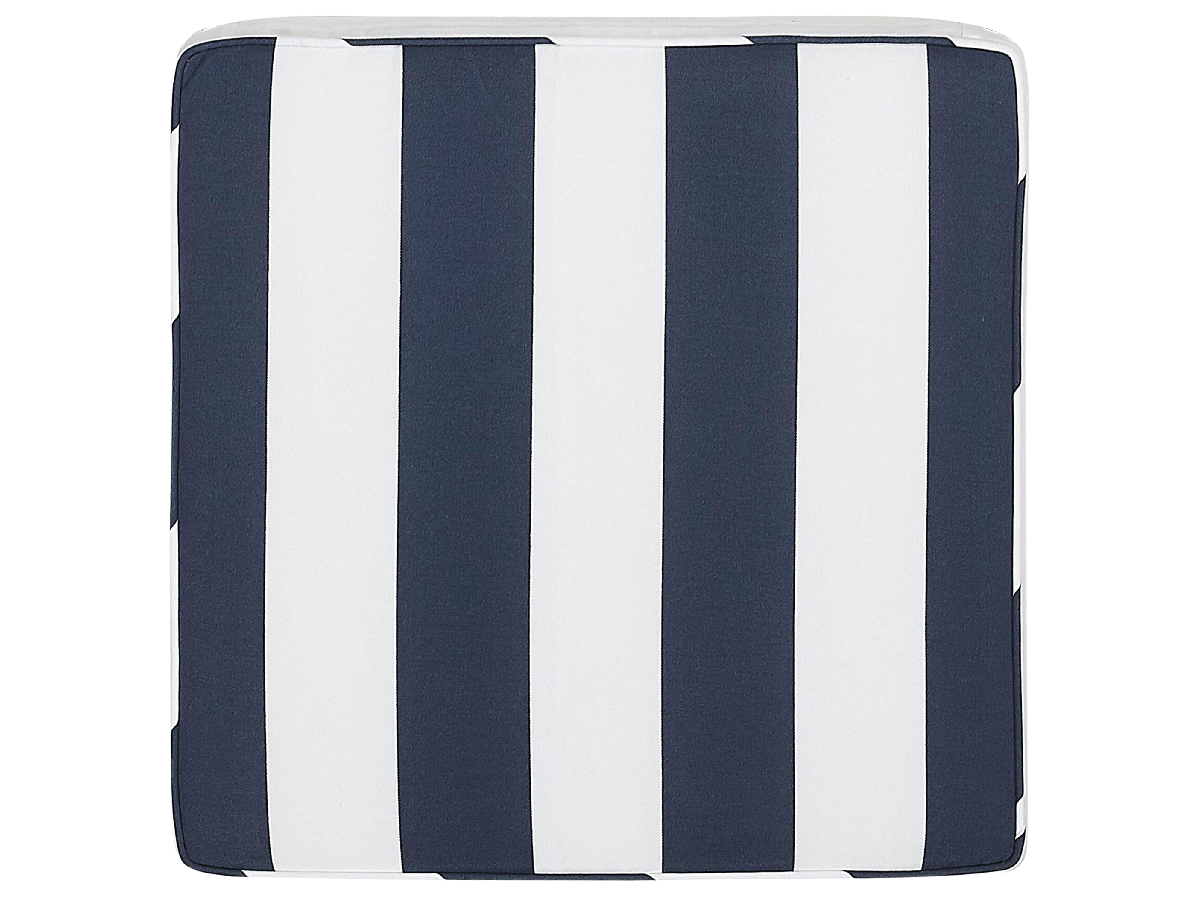 Tuinzitkussen SASSARI 46 x 46 cm Marineblauw
