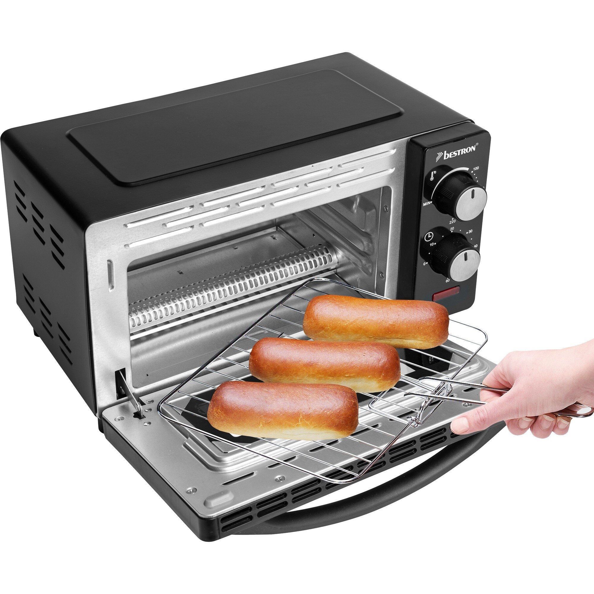 Bestron Mini-Backofen Grill-Backofen