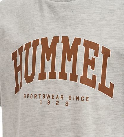 Hummel T-Shirt - HmlFast - Gråmeleret