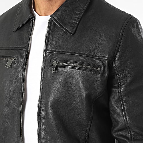Veste Biker Camaron Noir
