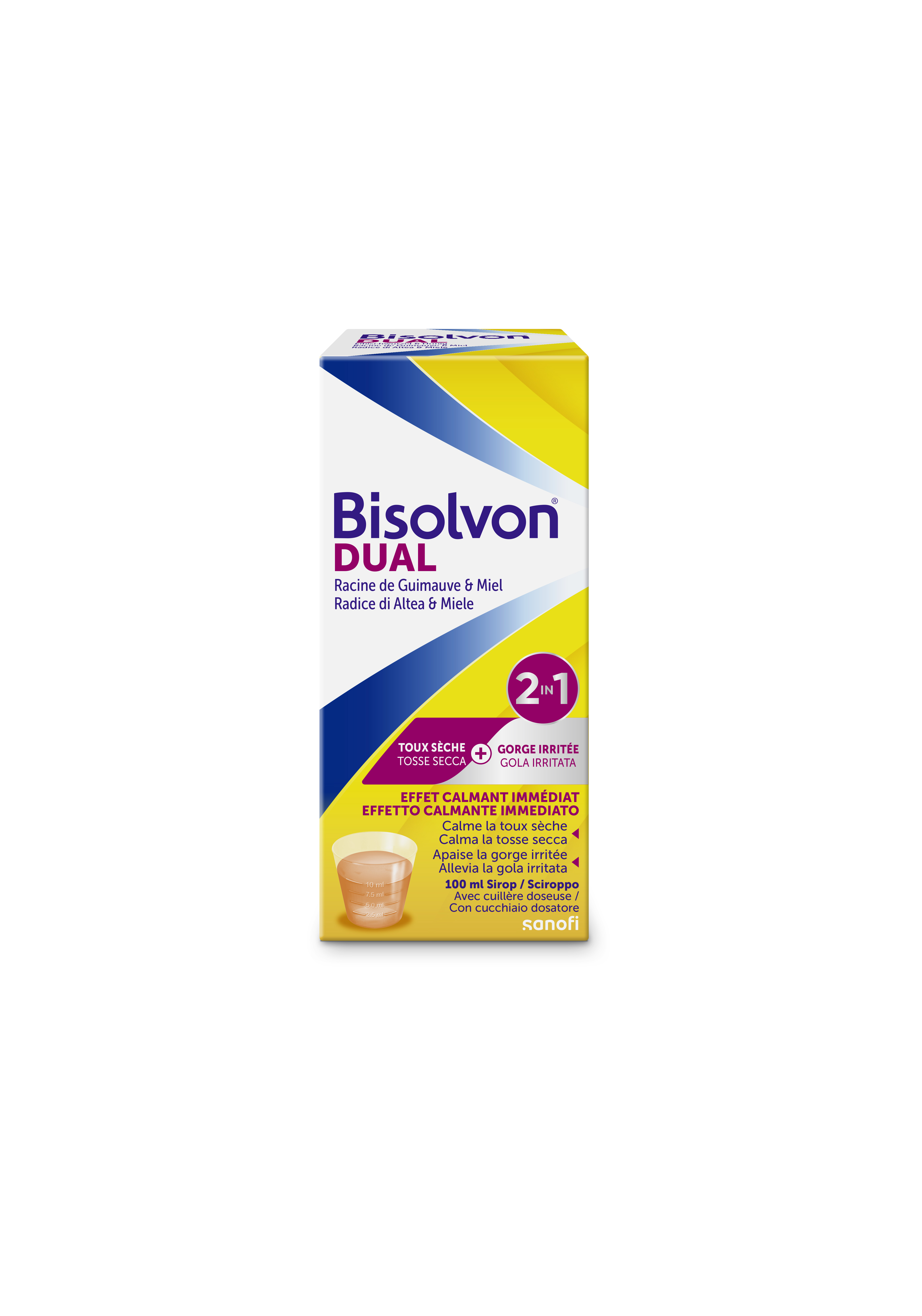 Bisolvon DUAL 2in1 Hustensirup Sirup Fl 100 ml