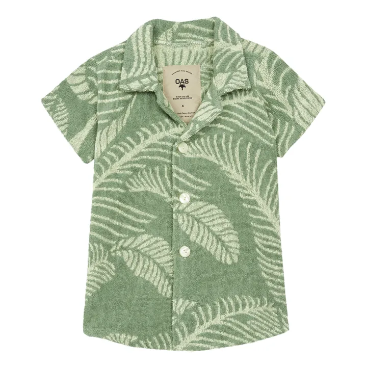OAS Chemisette Banana Leaf Cuba Eponge | Vert