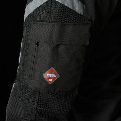 Pantalon Furygan APALACHES VENTED 2 EN 1 - Noir