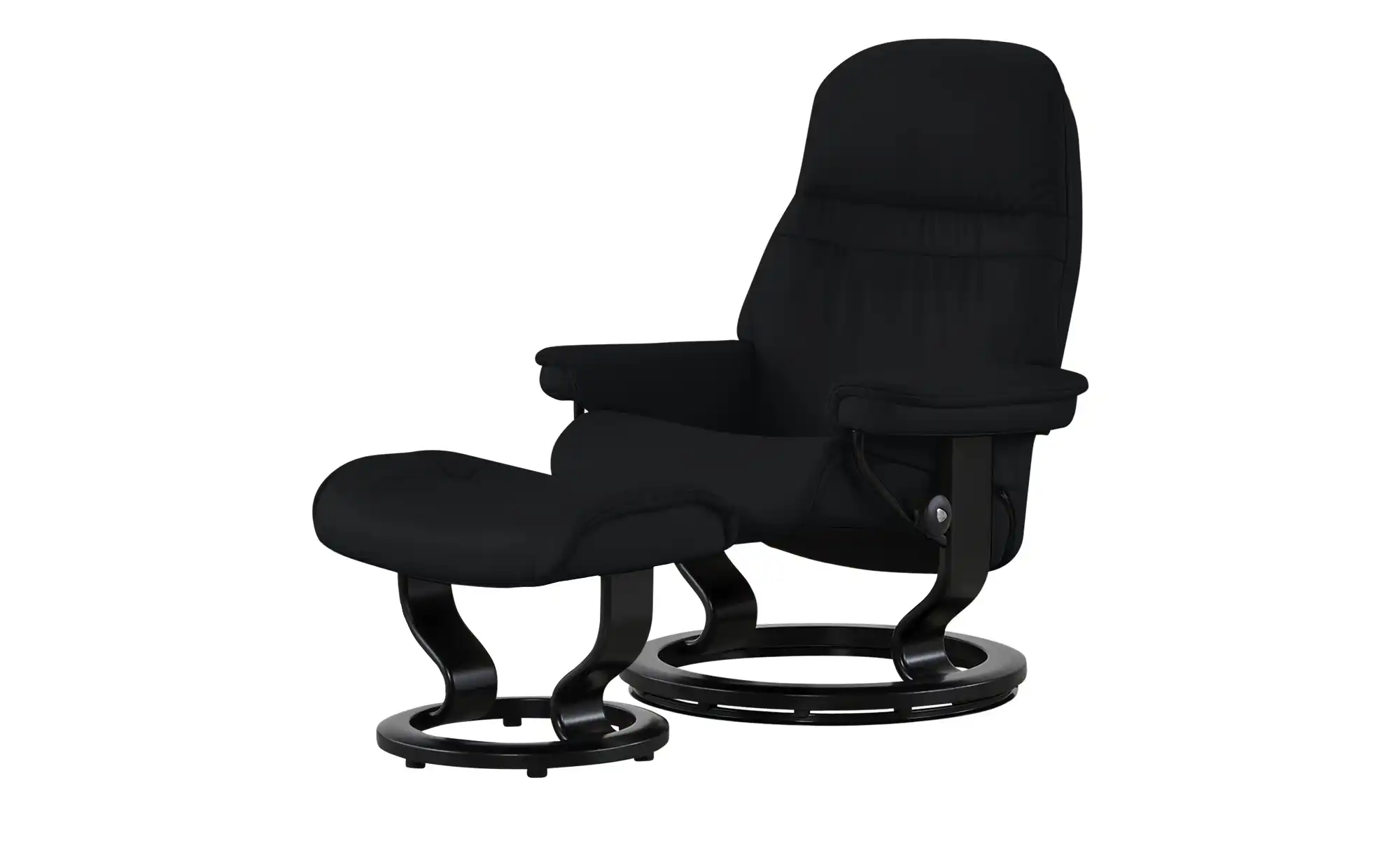 Stressless Relaxsessel mit Hocker Leder Sunrise M