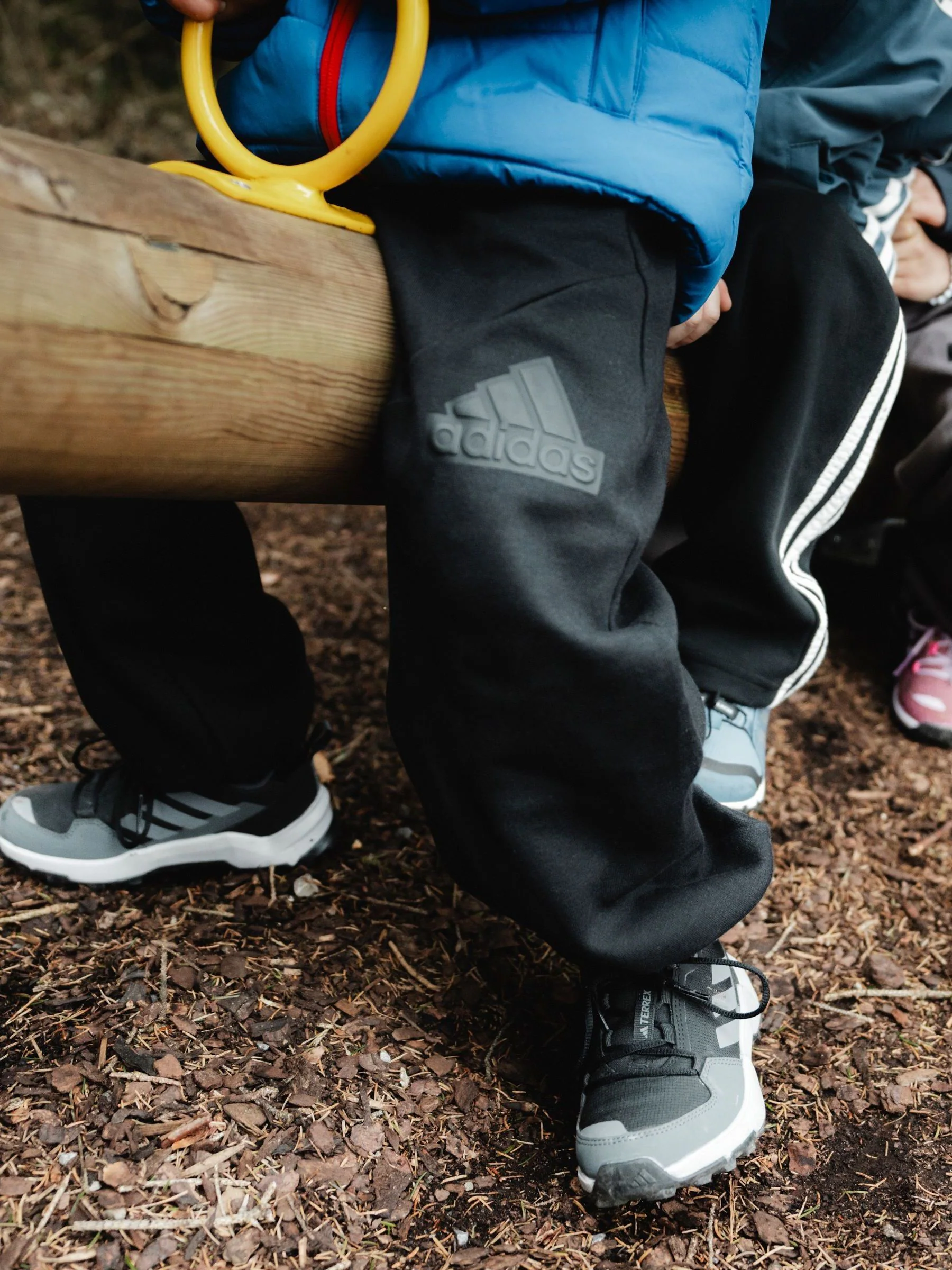 Zwart - adidas Terrex Ax4r wandelschoenen voor kinderen
