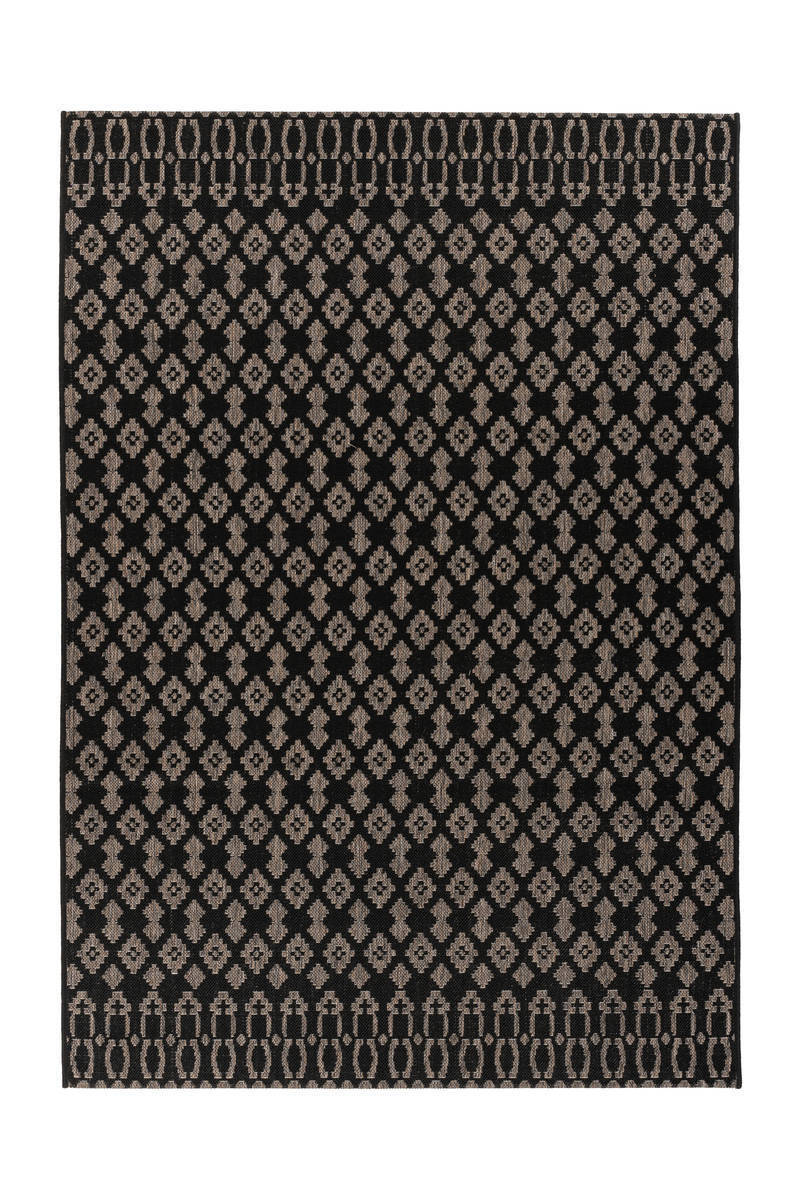 Outdoor-Kurzflorteppich SPLASH 700 - anthrazit-schwarz - 80x150 cm