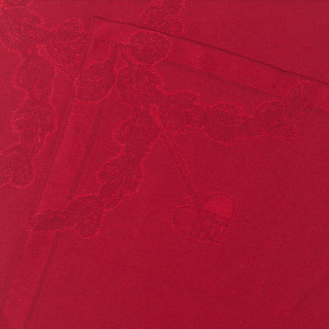 Royal Copenhagen  Stjerne Riflet Jul stofservietter, rød - 2 stk.