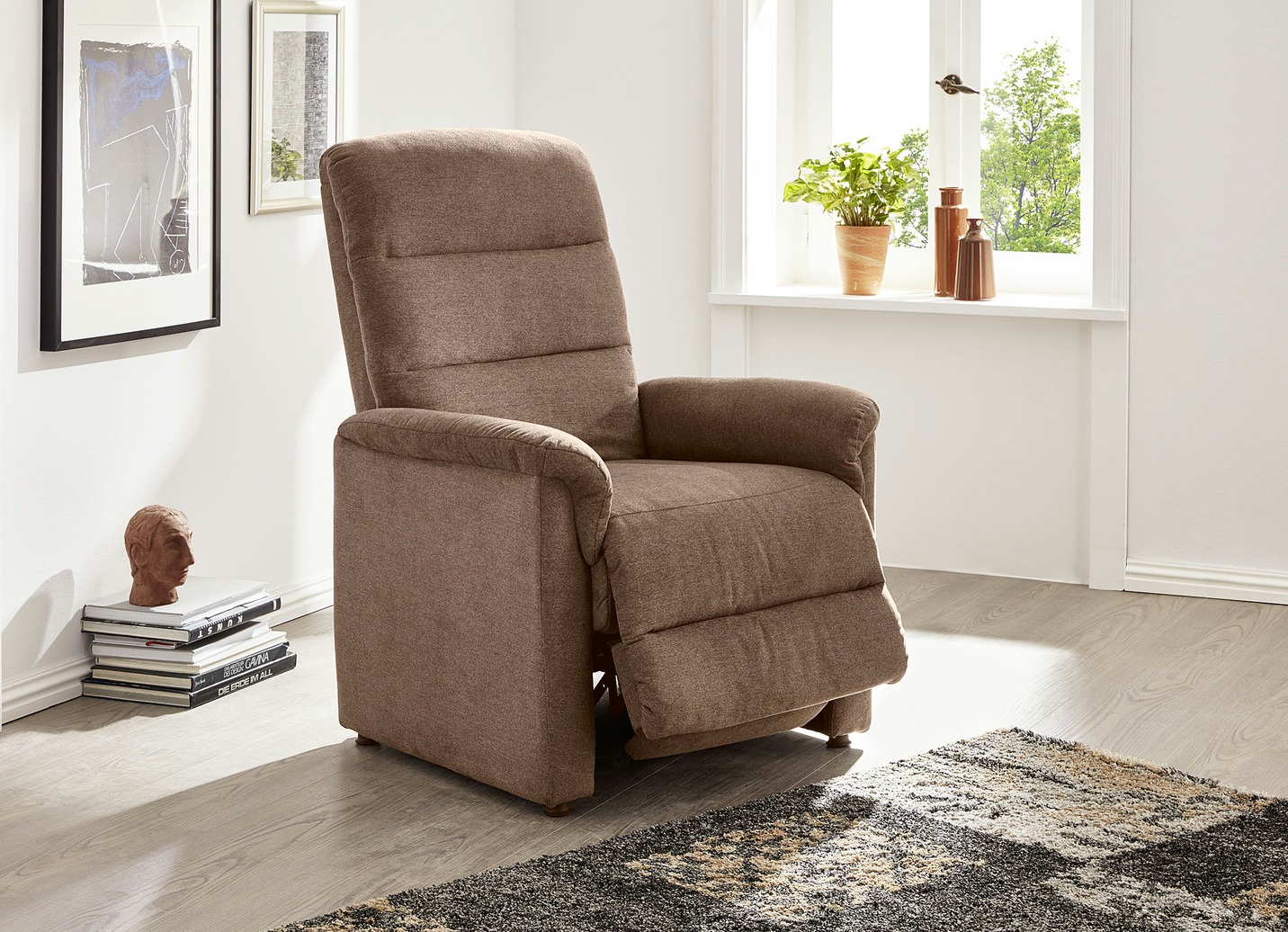 Relax-Sessel mit doppelter Federung