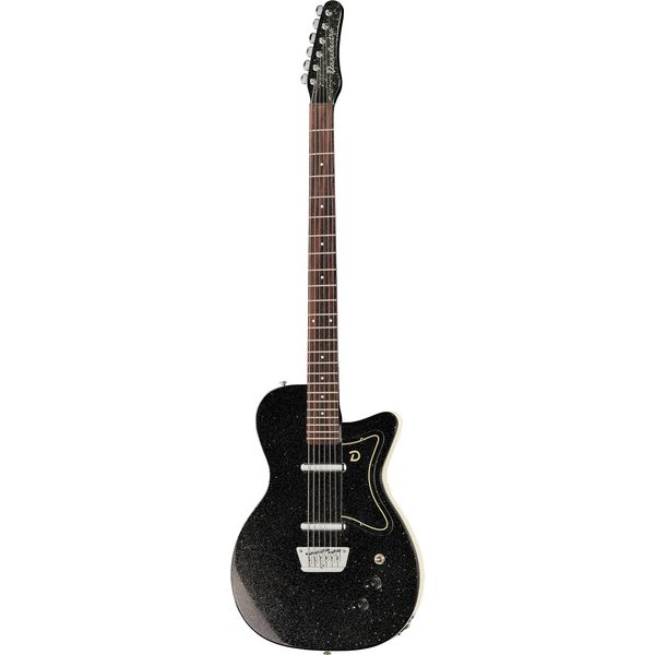 Danelectro 56 Baritone Black Metal Flake