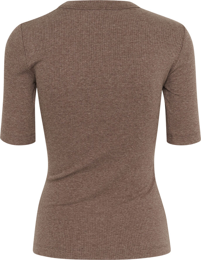 InWear DagnaIW Melange T-Shirt Brown puce melange