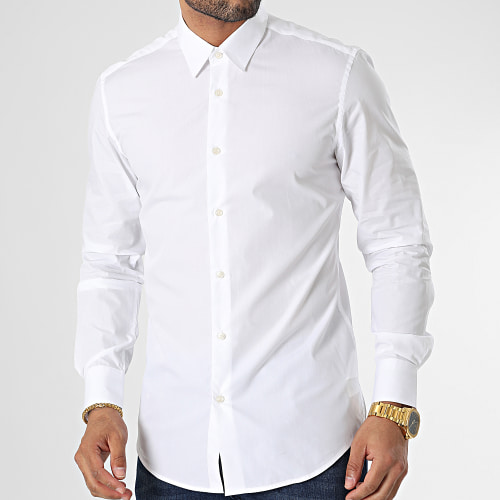Chemise Manches Longues MMSL00628 Blanc
