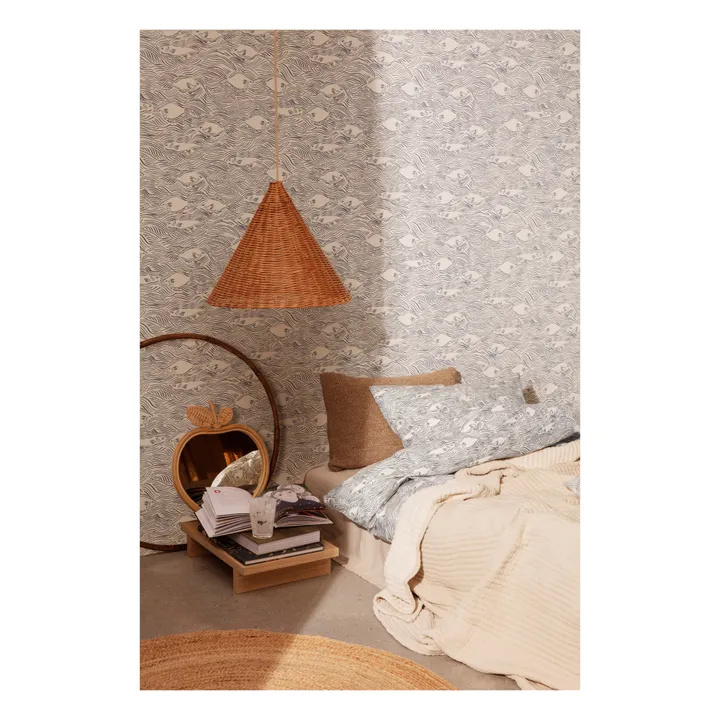 Ferm Living Abat-jour Dou en rotin
