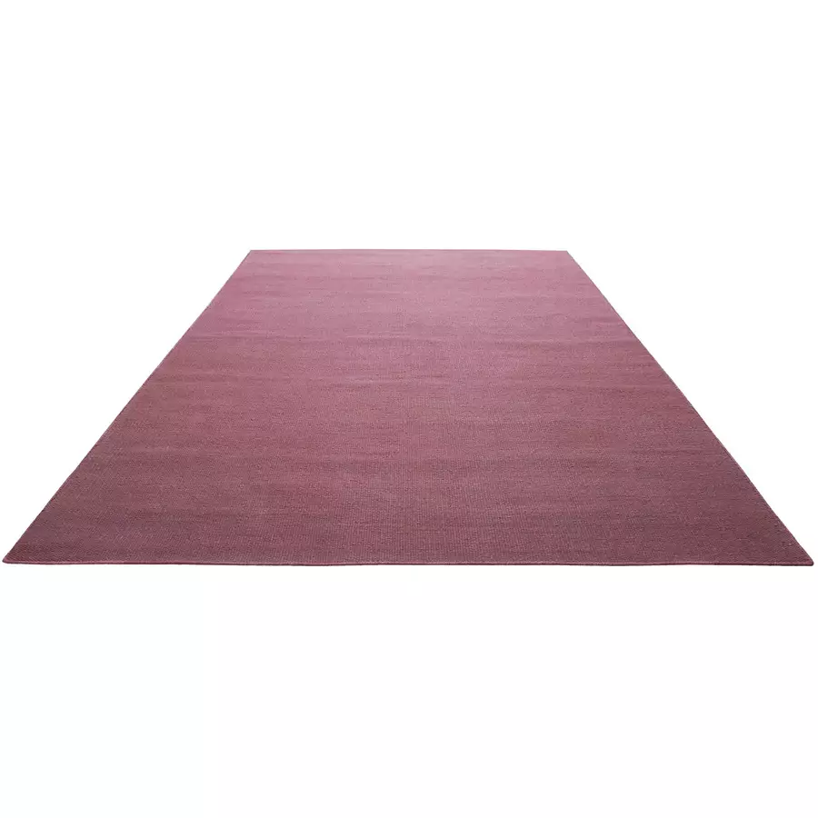 Green Looop Handweb-Teppich Nizza flieder rot