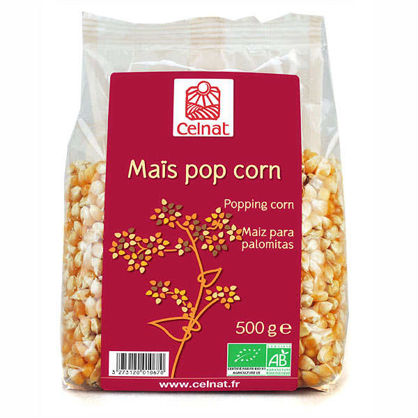 Maïs à popcorn bio