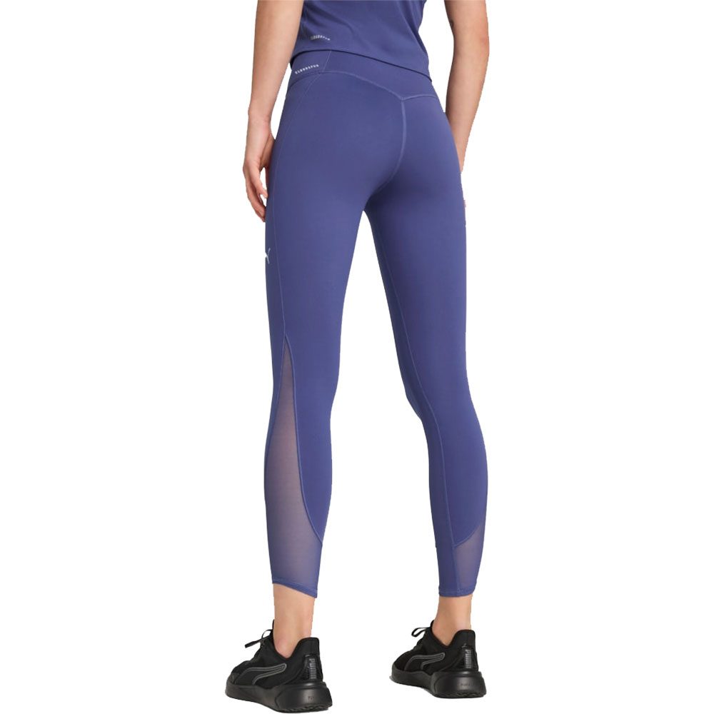 Puma W Cloudspun Soft Mesh Hw 7/8 Leggings Damen blue crystal