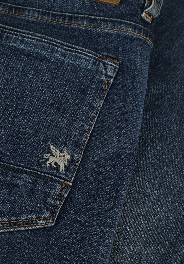 VANGUARD blauwe vanguard slim fit jeans v7 rider true blue ocean