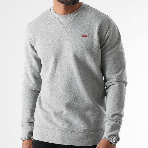 Sweat Crewneck 35909 Gris Chiné