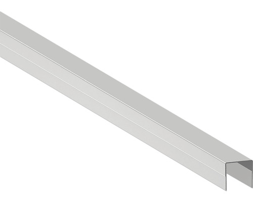GroJa Merano afdekstrip 180 cm zilver