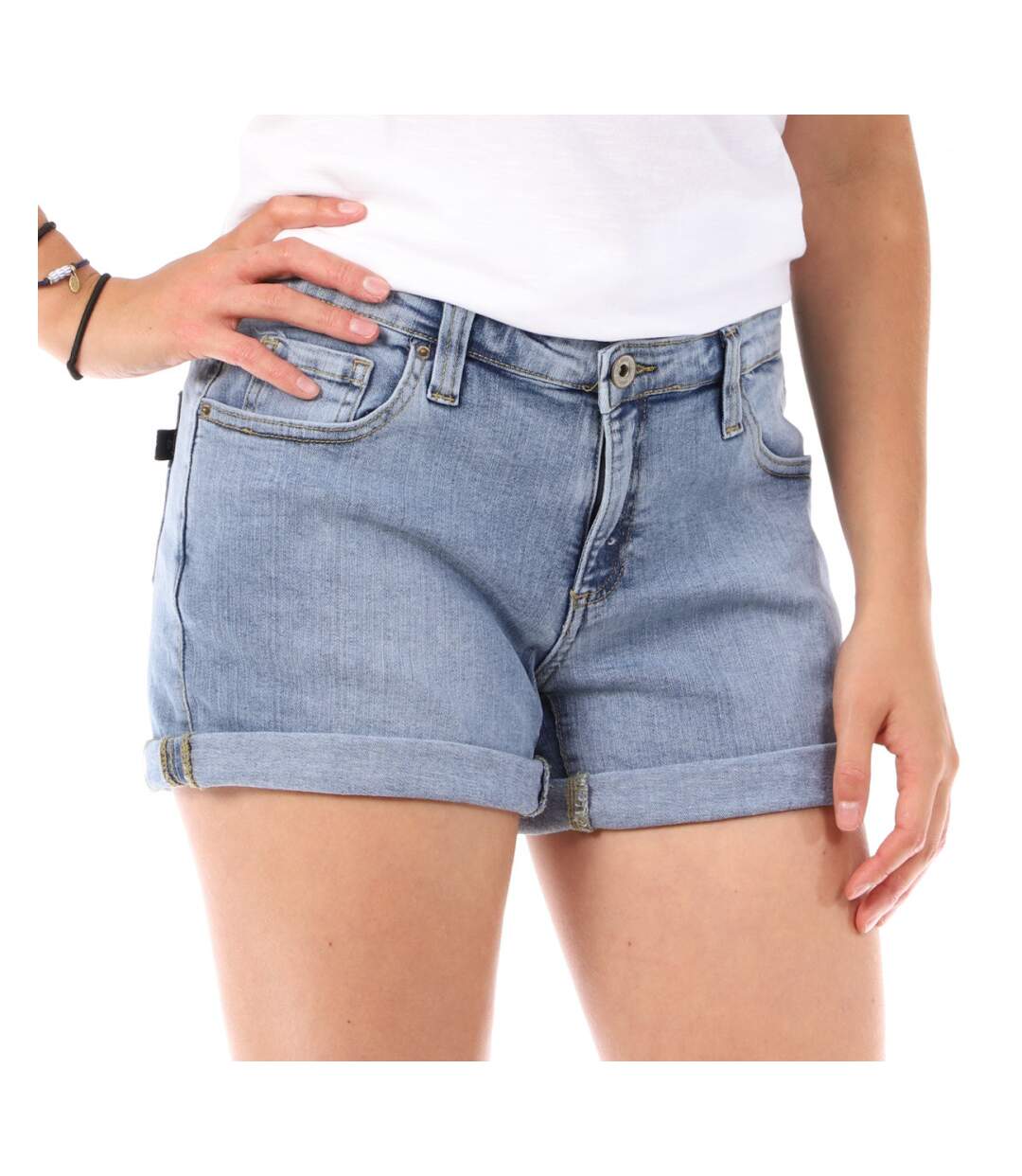 Short en jean Femme Joseph In Lynx