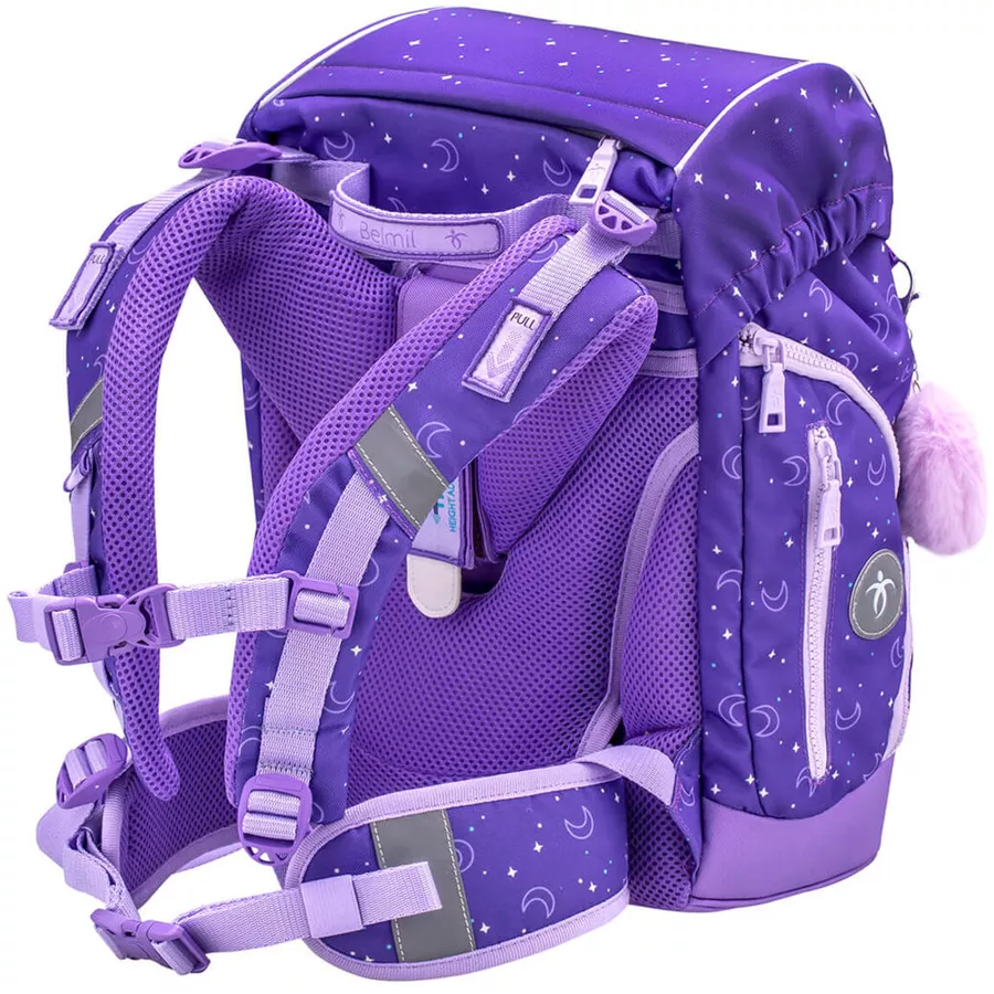 Belmil Schulranzen Premium Comfy Plus Set 5-teilig Dahlia