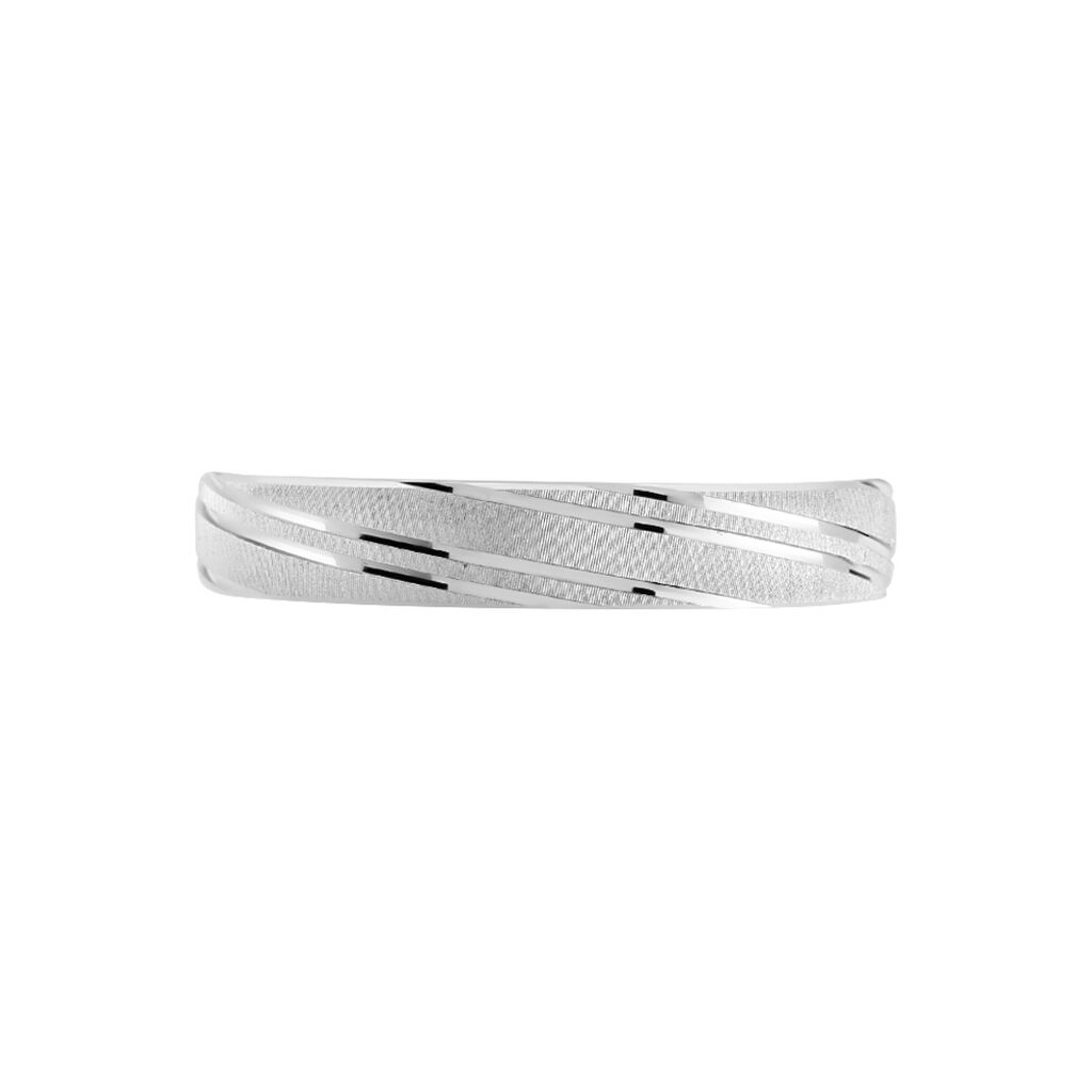 Alliance Eros Brossee Ruban Plat Or Blanc