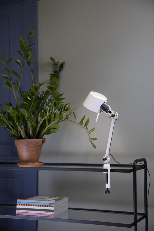 Tonone Bolt 1 Arm klemlamp small Midnight Grey