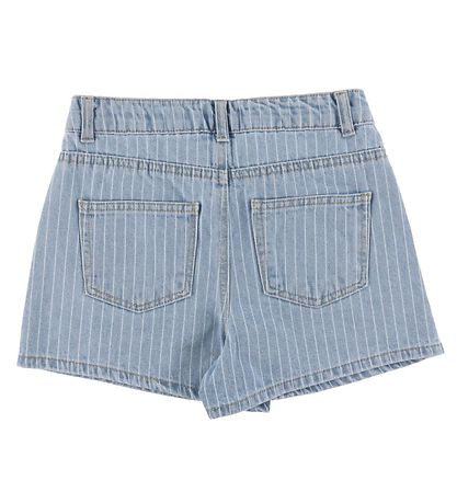 LMTD Shorts - Noos - NlfPinizza - Light Blue Denim/Nadelstreifen