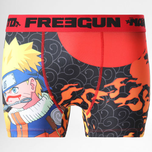 Boxer Naruto Noir Rouge