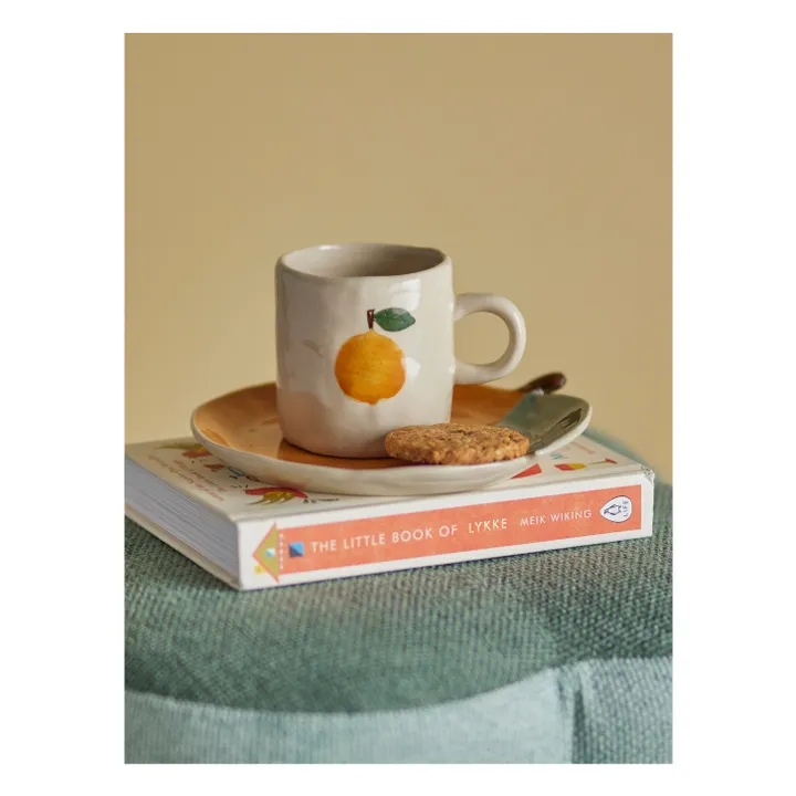 Bloomingville Mini Tasse Agnès Orange en grès