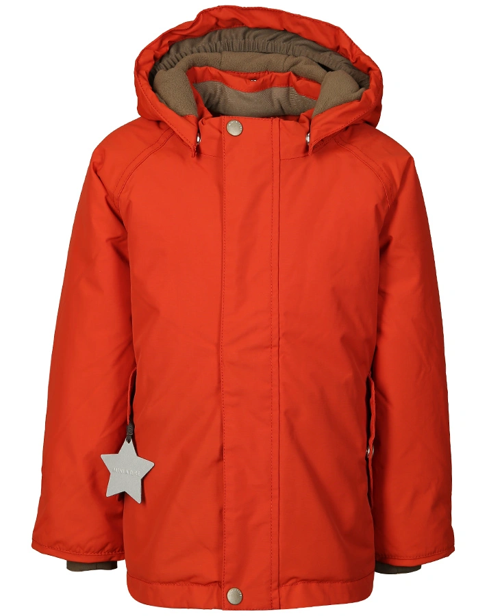 Funktions-Winterjacke MATWALLY in orangerot
