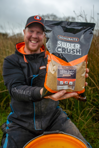 Amorce Sonubaits Supercrush Mega Carp Method Mix Original (2kg)