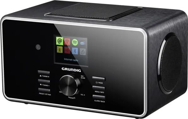Grundig DTR 6000 X - Audiosystem - 28 Watt (Total) - sort