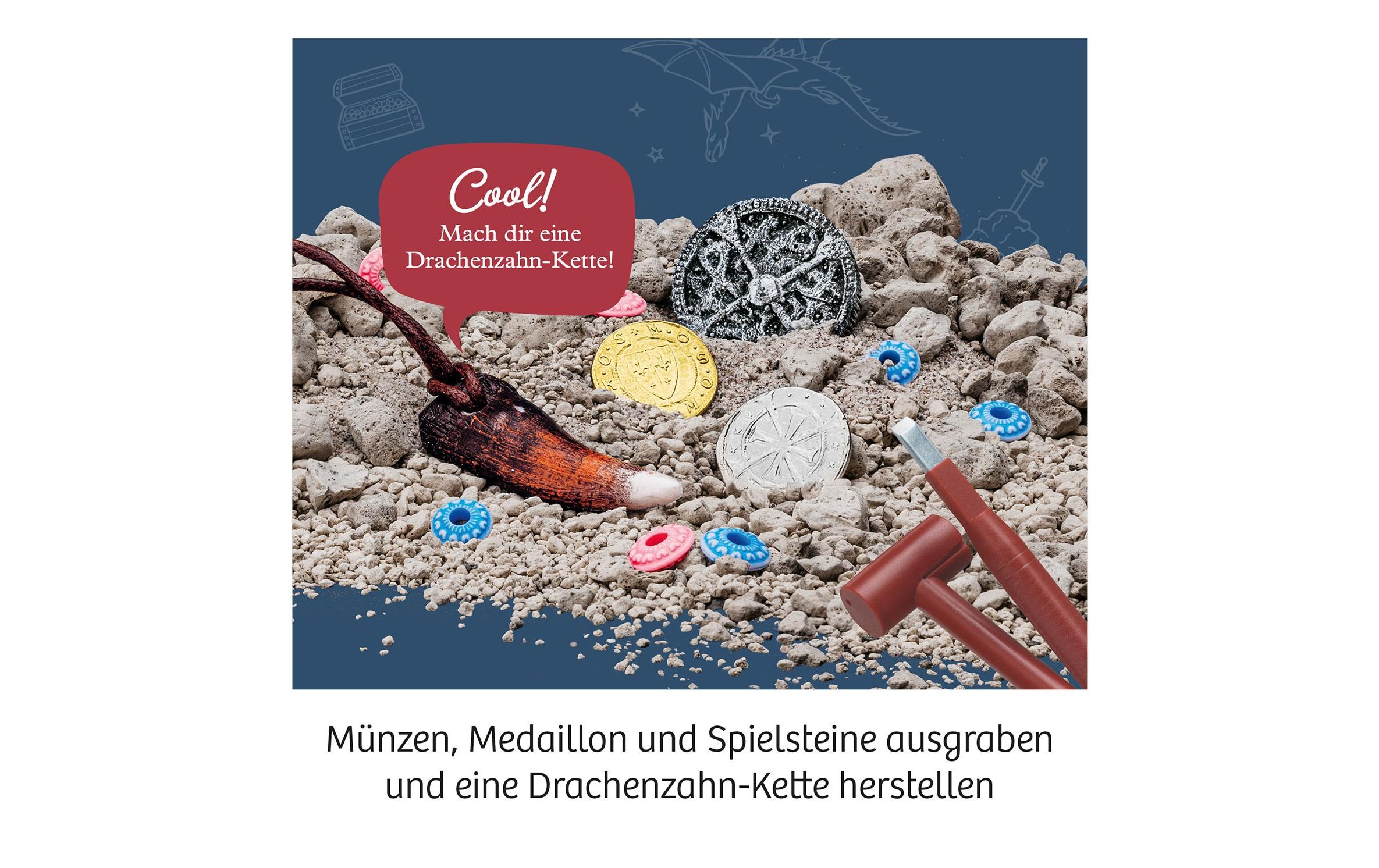 Experimentierkasten Ritter-SchatzMünzen und Spielsteine ausgraben